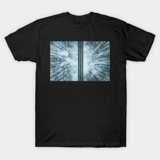 Road through winter forest T-Shirt